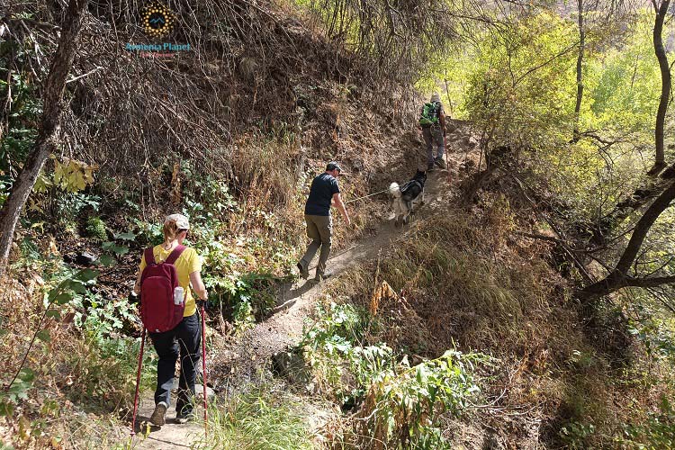 Hiking Astghik and Vahagn waterfalls