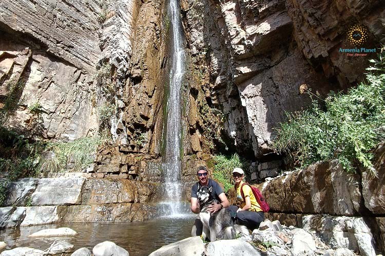 Hiking Astghik and Vahagn waterfalls