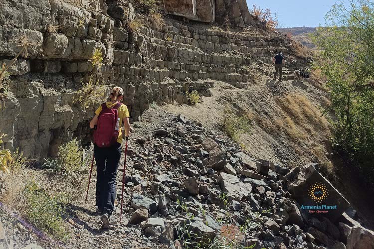 Hiking Astghik and Vahagn waterfalls