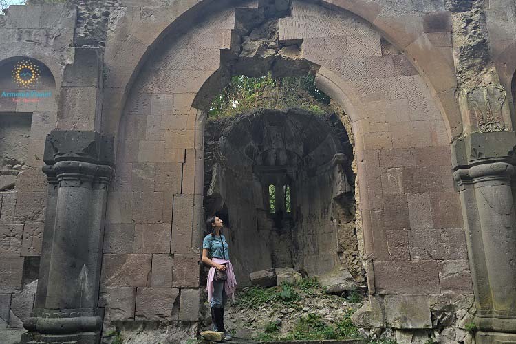 Horseback riding to Dsegh village and Bardzrakash Monastery
